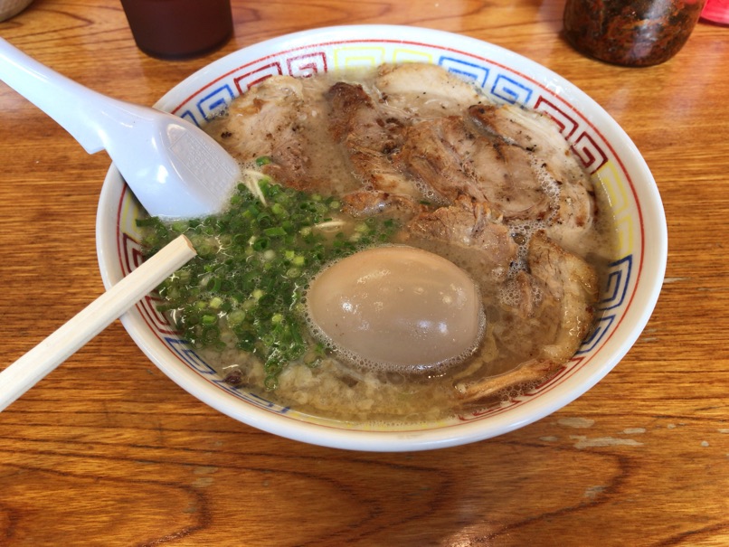 （閉店）【ラーメンおいげん】ちょい濃厚の博多ラーメン これが絶品の一杯でした！