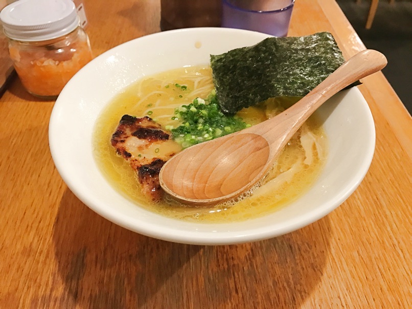 【鶏ポタ ラーメンTHANK】９種の野菜が溶け込んだポタージュ鶏白湯ラーメンいただきました