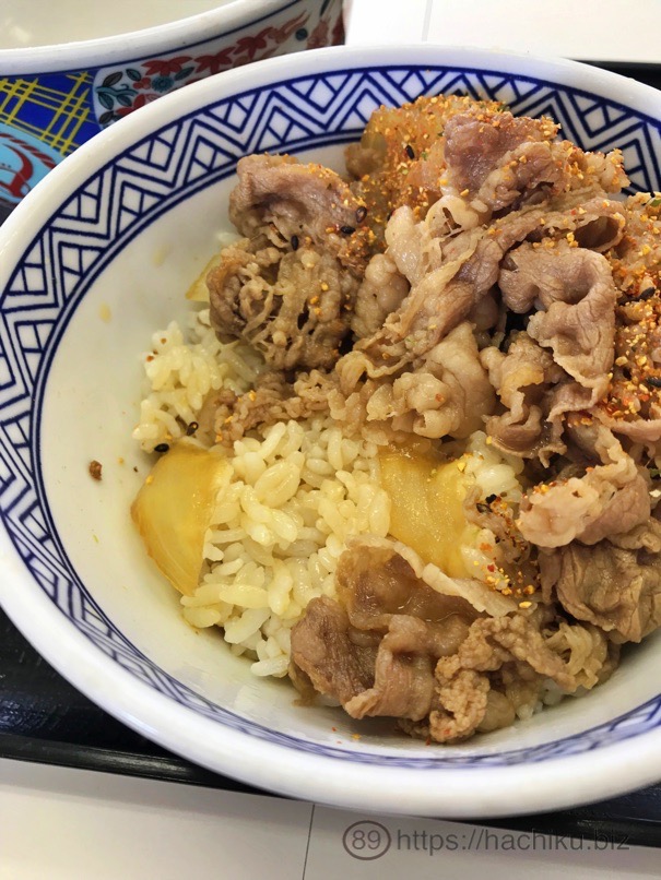 Yoshinoya tyoutoku 21